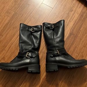 FENDI moto boots. Authentic (fair condition)